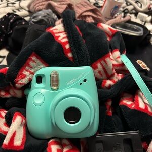 Instax Green Film Photography Camera with Retro Design